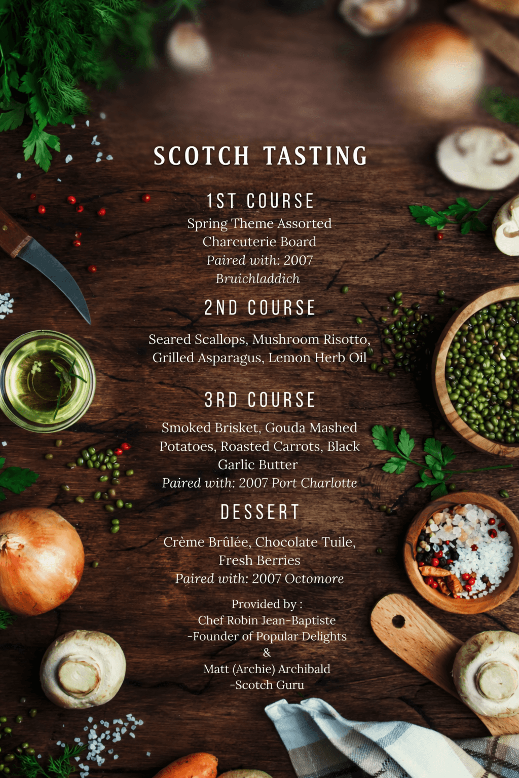 Scotch Tasting Experience